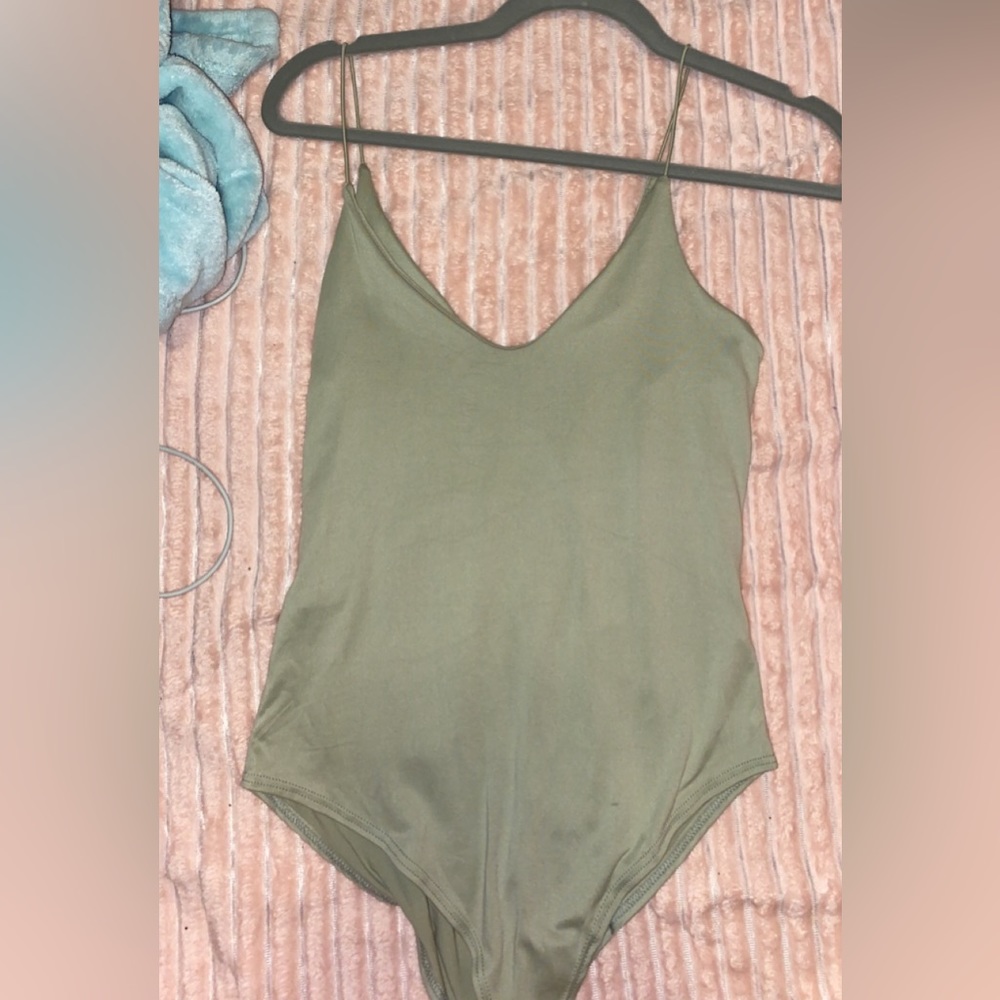 Sage Green Body Suit